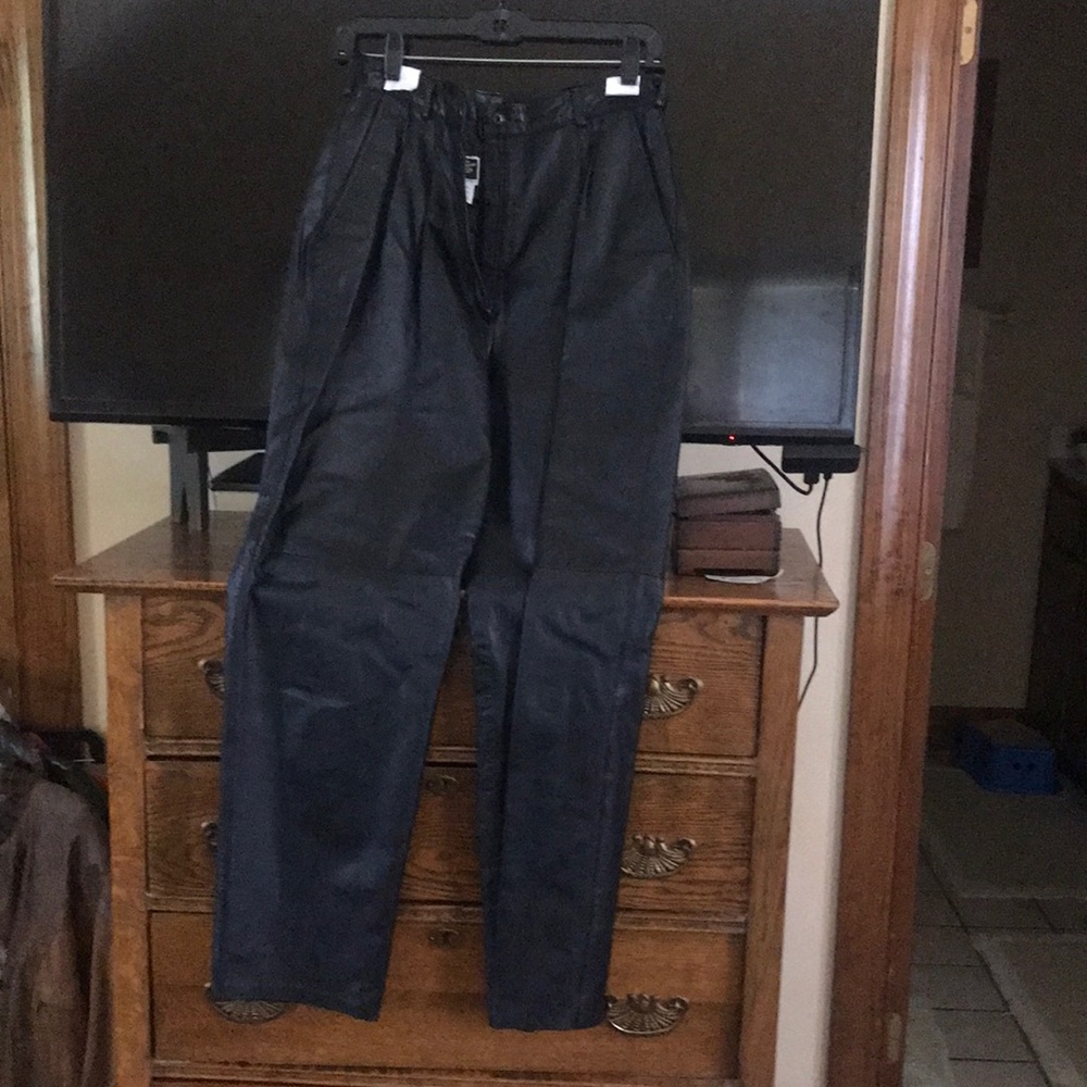 Leather pants